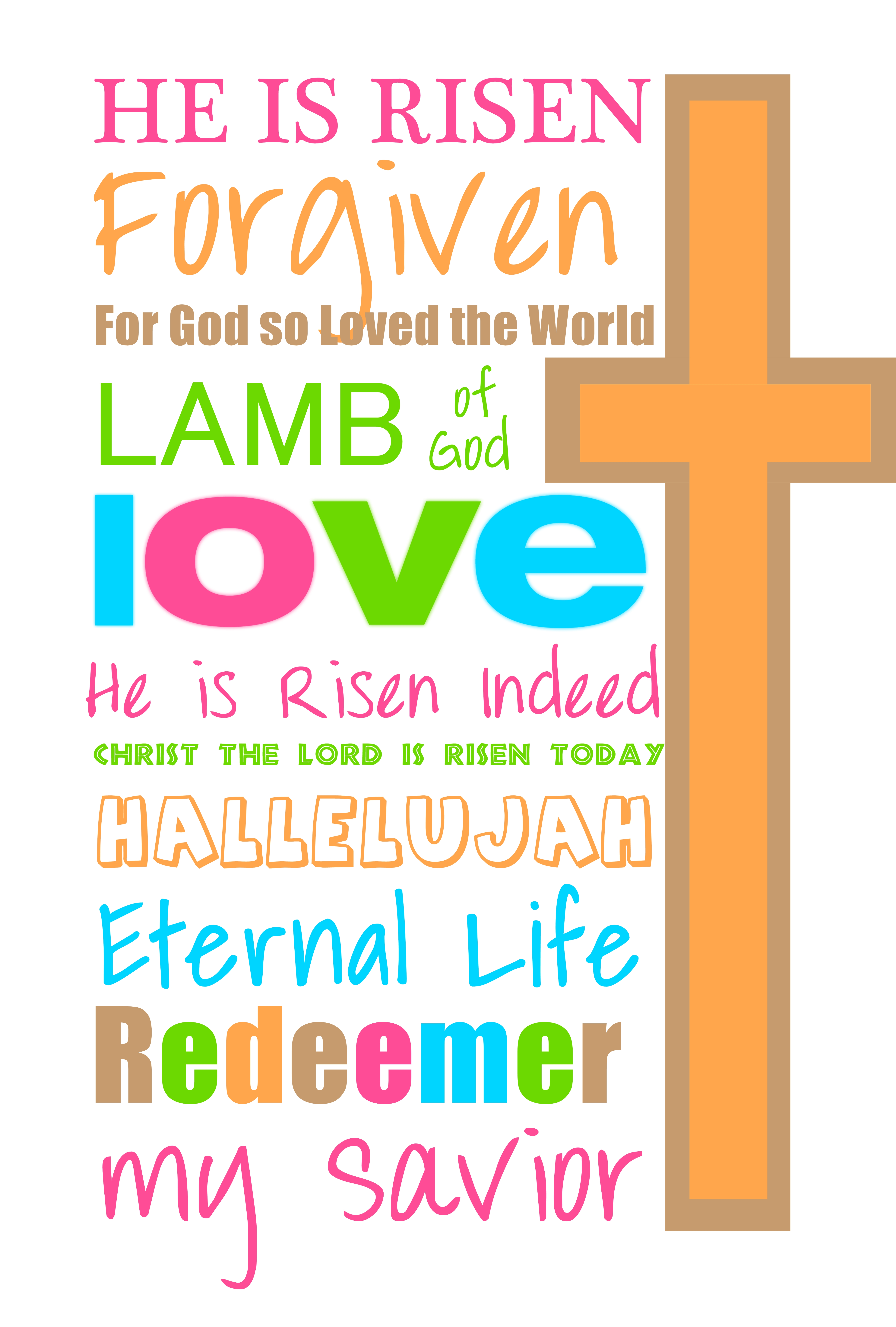 free easter religious clip art images - photo #37